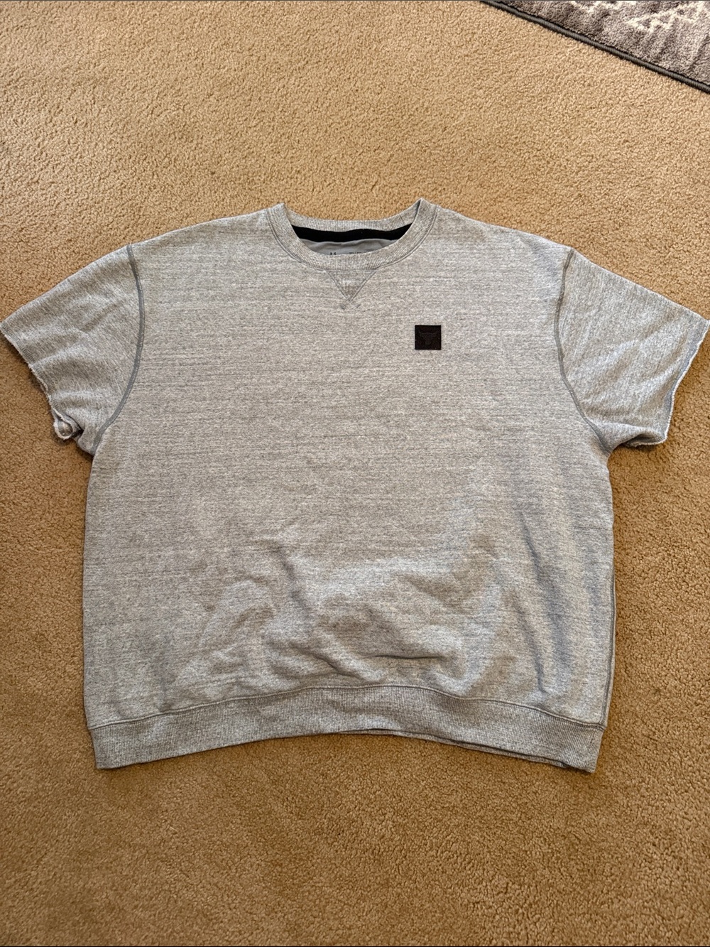 Men's Under Armour Project Rock Short Sleeve Crewneck